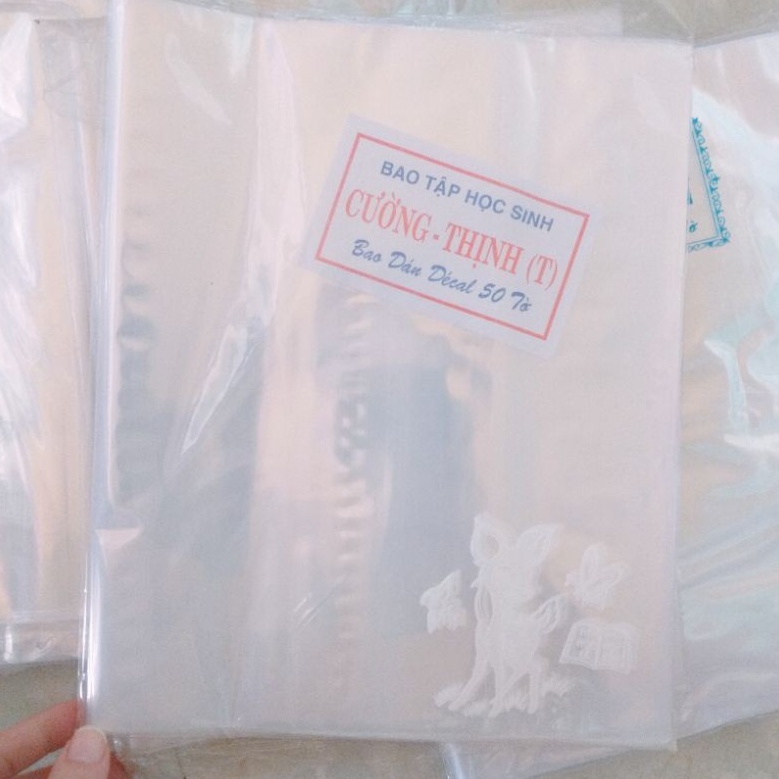 Xấp 50 tờ bao tập, bao vở loại dày đặc biệt