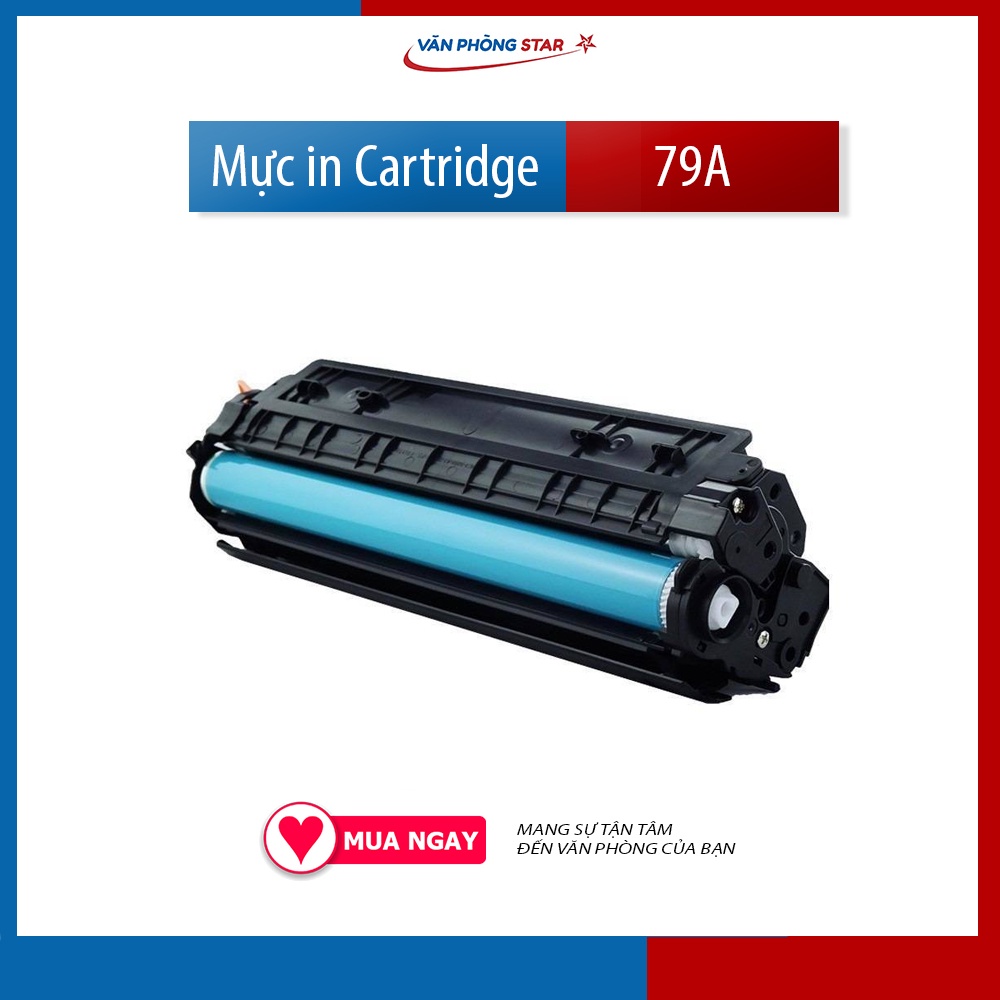Hộp mực 79A Cartridge CF279A dùng cho Máy in HP Pro M12a, M12w, M26a, M26nw dung lượng 1.000 trang Bảo hành 1 đổi 1