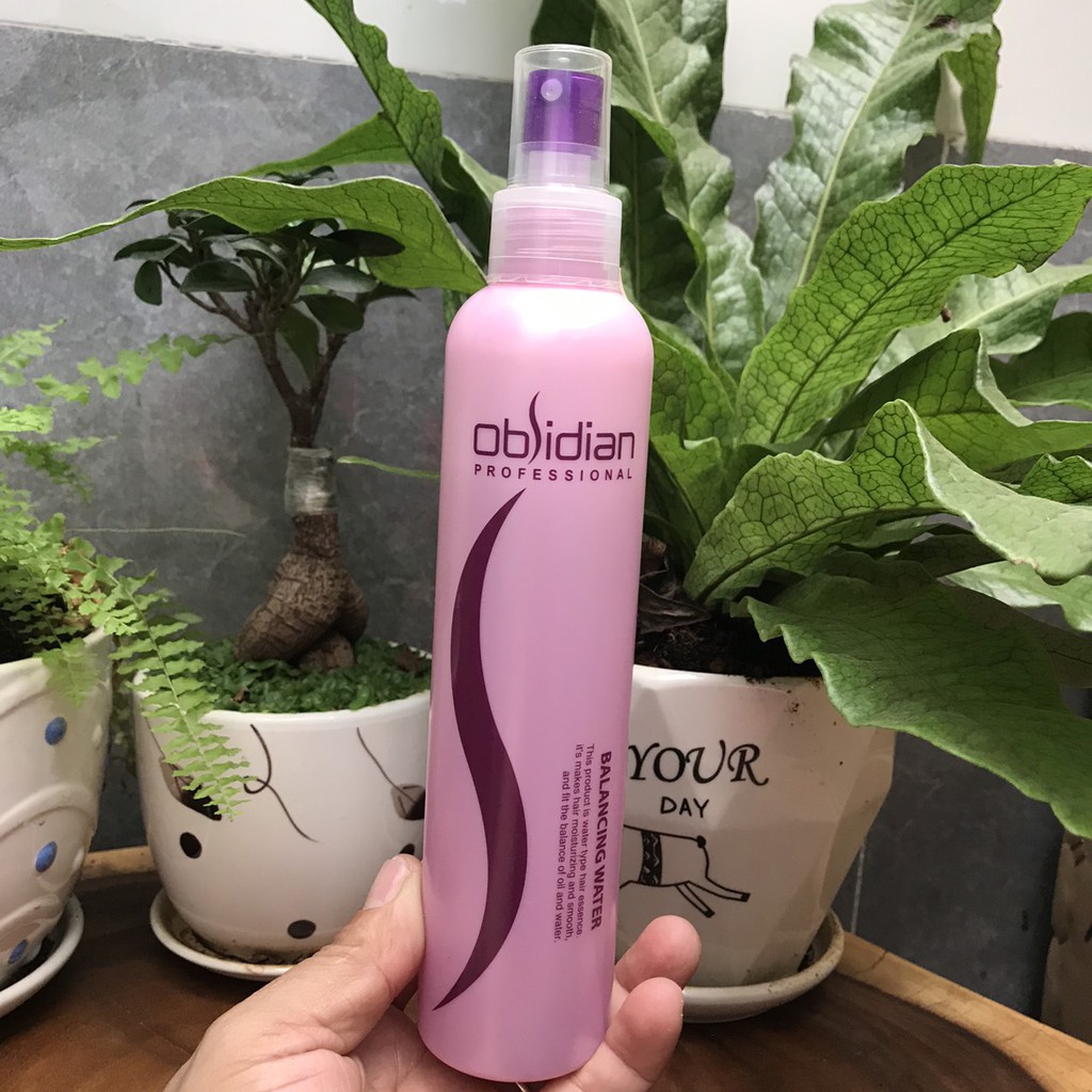 Xịt dưỡng tóc Balancing Water Obsidian 250ml - 2026