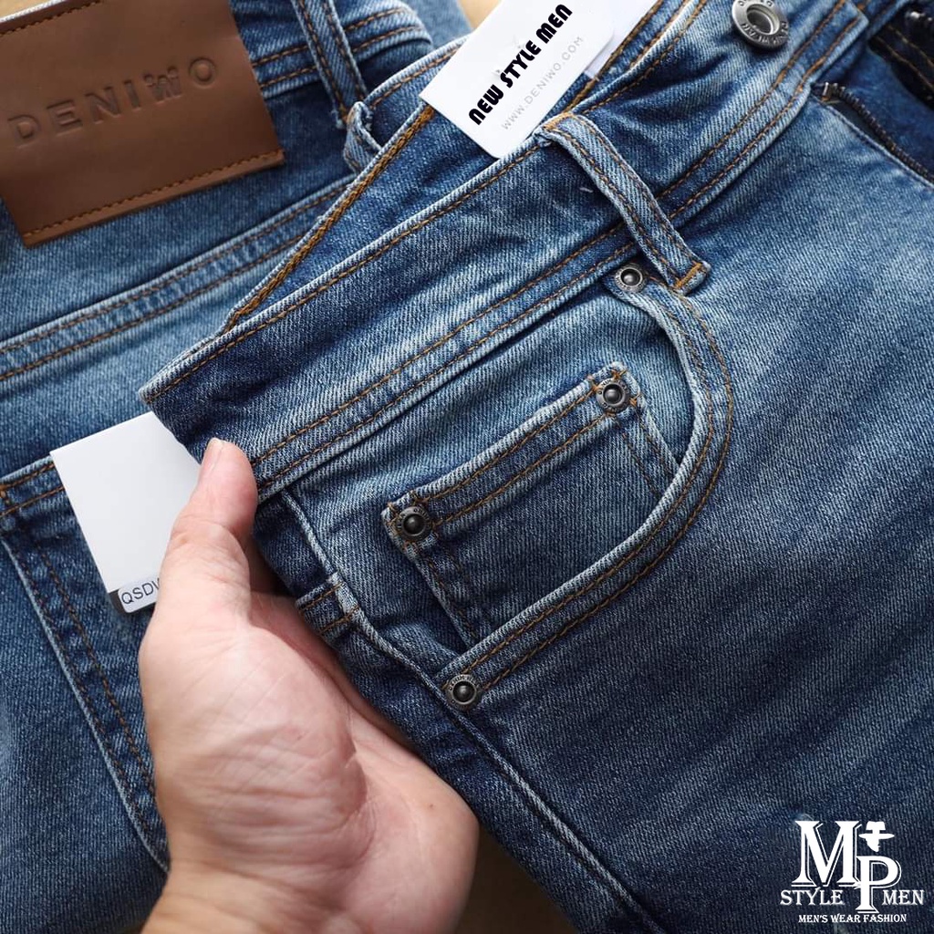 -Quần short jean rách xướt màu xanh  form vừa vẹn thoải mái