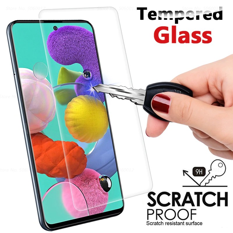 Miếng Dán Kính Cường Lực Cho Samsung Galaxy A51, Dán Màn Hình Samsung A51
