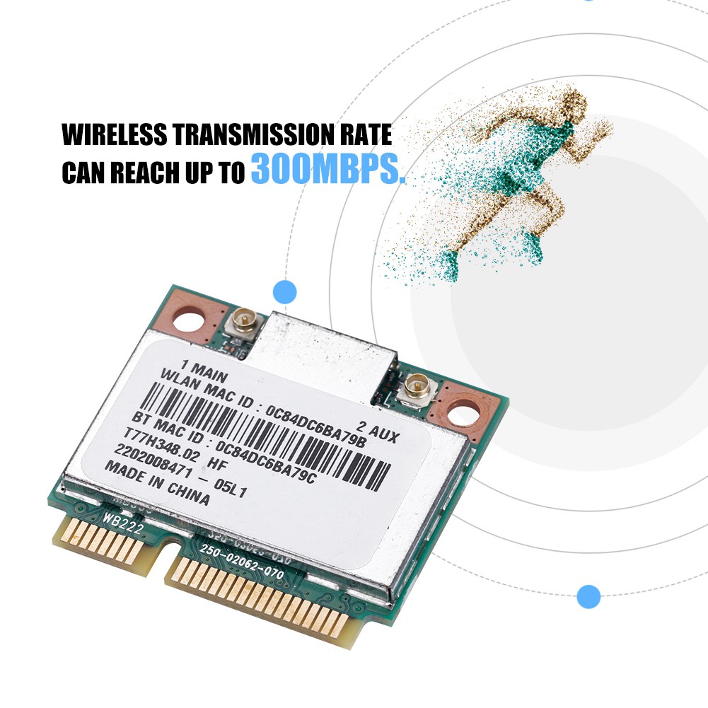[Ready now] Card Mạng Không Dây Wifi 4.0 Băng Tần Kép Ar5B22 300mbps | BigBuy360 - bigbuy360.vn