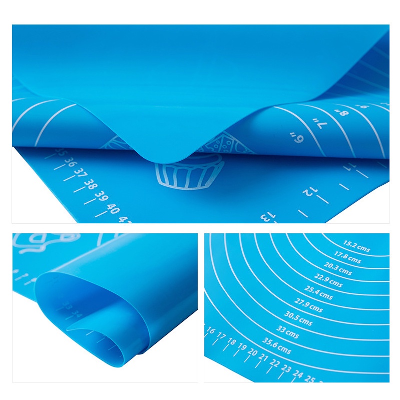 Tấm Lót Nhào Bột Silicon Size 40x50cm