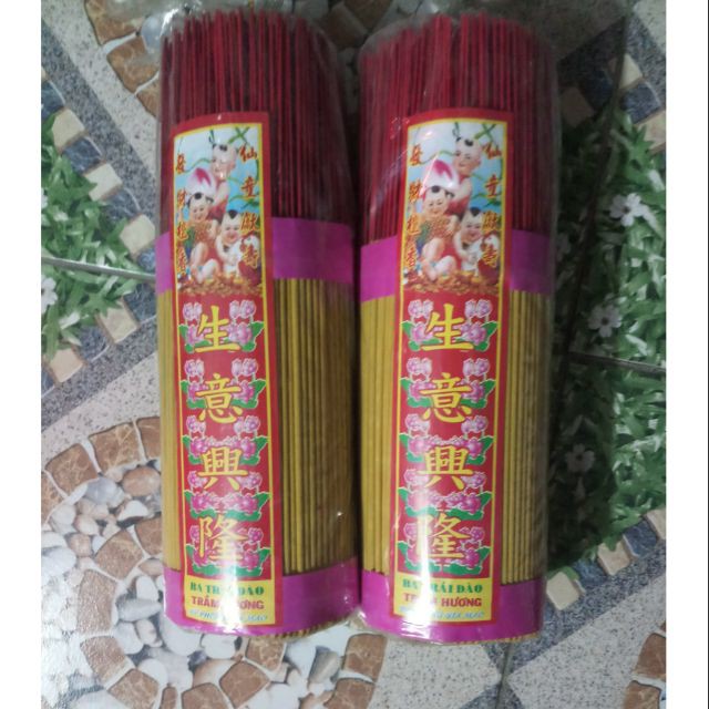 (FREESHIP) 1000g cây nhang thường không mùi 3 tấc