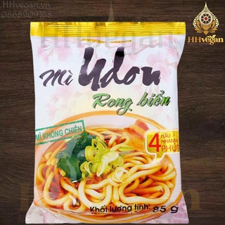 Mì udon vị rong biển new way - 1 gói 85g - mì gói chay