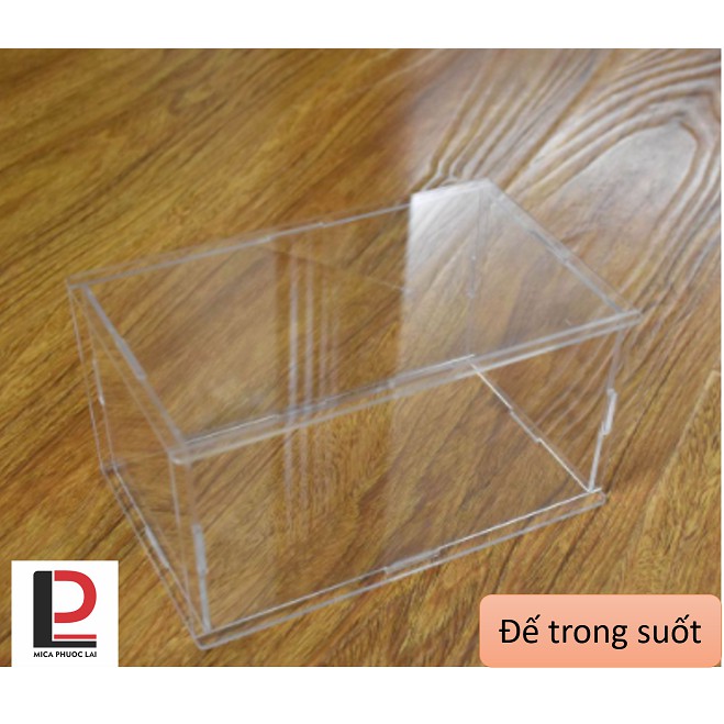 Hộp mica, acrylic trưng bày mô hình, sản phẩm siêu trong suốt