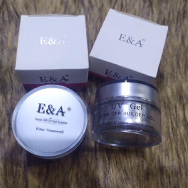 Gel đắp móng E&amp;A màu clear