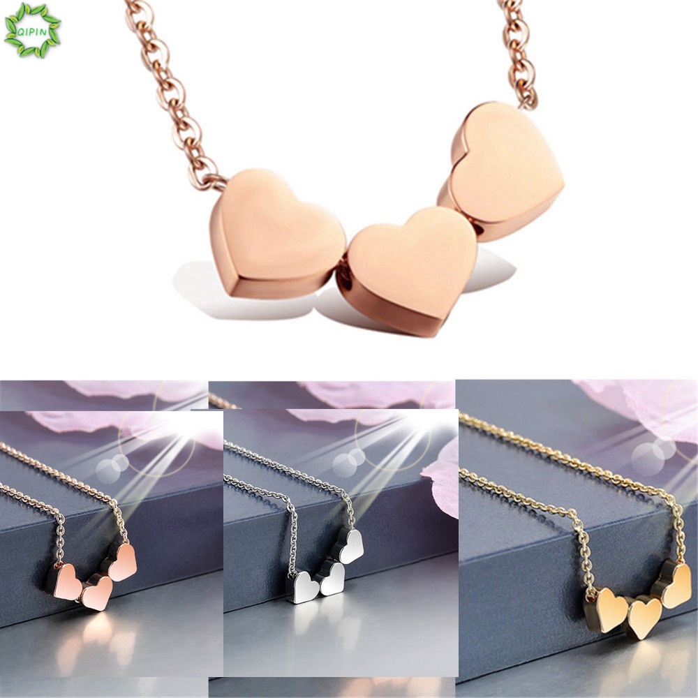 Vòng cổ mặt trái tim phong cách Hàn Quốc cho nữ