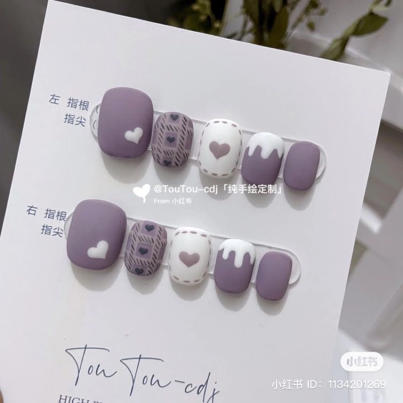 [ MỚI] LÊN MẪU NAIL_BOX .SET 10MÓNG UP KẺ CARO. -5MẪU