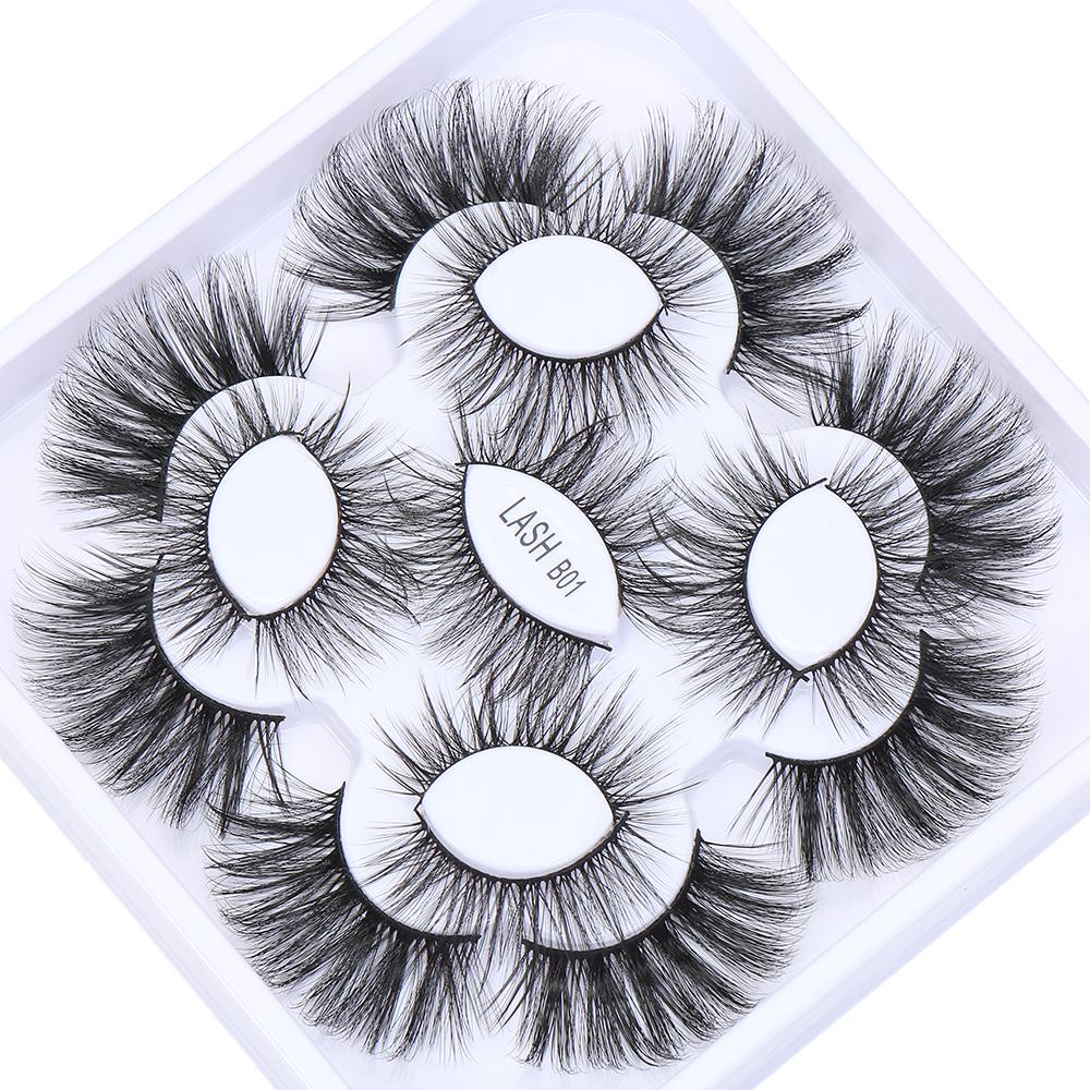 9 Cặp Lông Mi Giả MIH SKONHED Trang Điểm Mắt Hỗn Hợp Không Cần Nối Mi