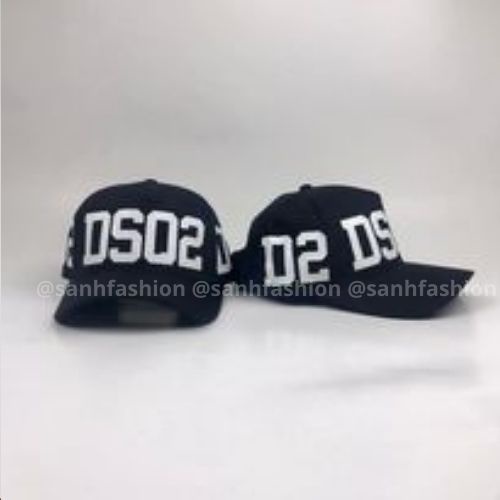 Mũ lưỡi trai thêu hình chữ DSQ2 Nón kết chất kaki cao cấp thời trang form unisex nam nữ K48
