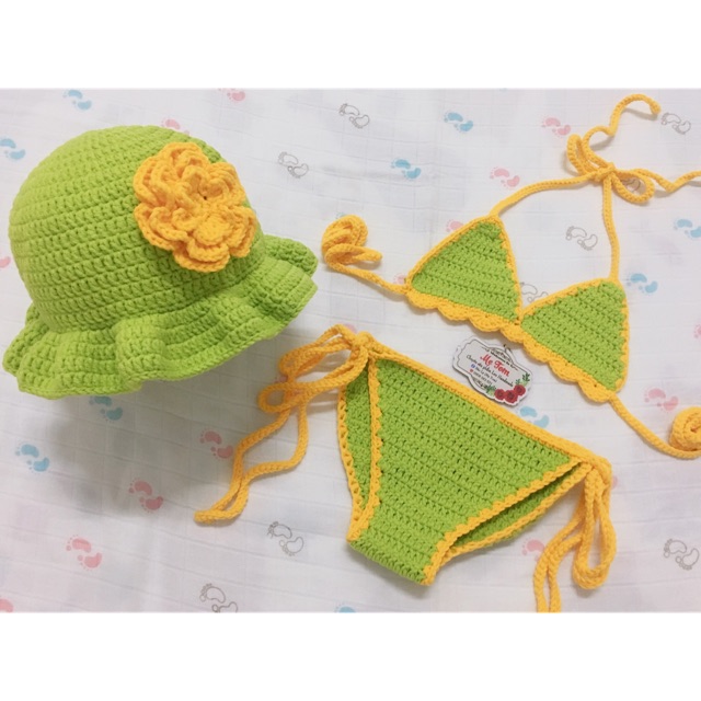 Bikini len cho bé 3-18kg
