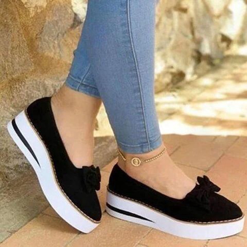 Giày Búp Bê Đế Dày Thời Trang Hàn Cho Nữ