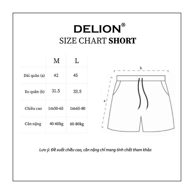 Quần “DELION LION SHORT”