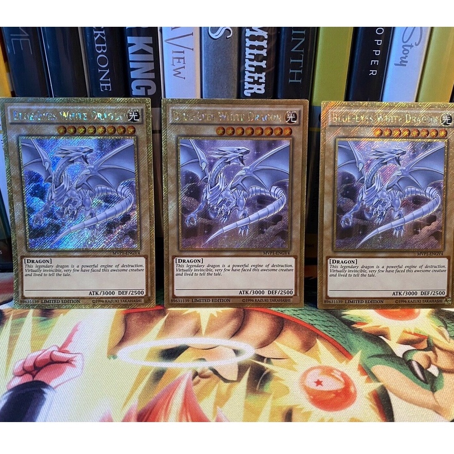 Lá bài BLUE EYES WHITE DRAGON - Các phiên bản MVP1