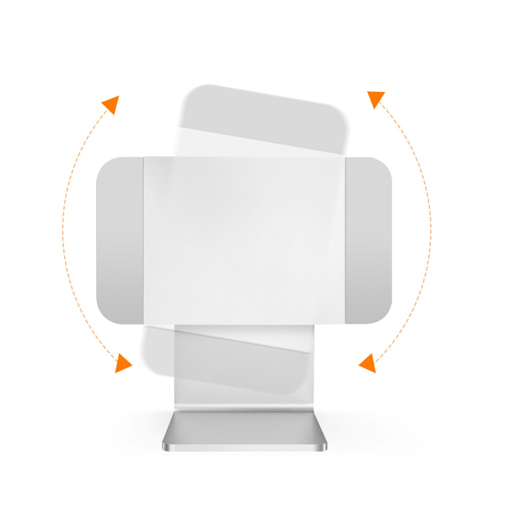 Kệ giá đỡ nhôm hít nam châm dành cho ipad máy tính bảng kiểu iMac M1 điều chỉnh nhiều góc độ, gấp gọn