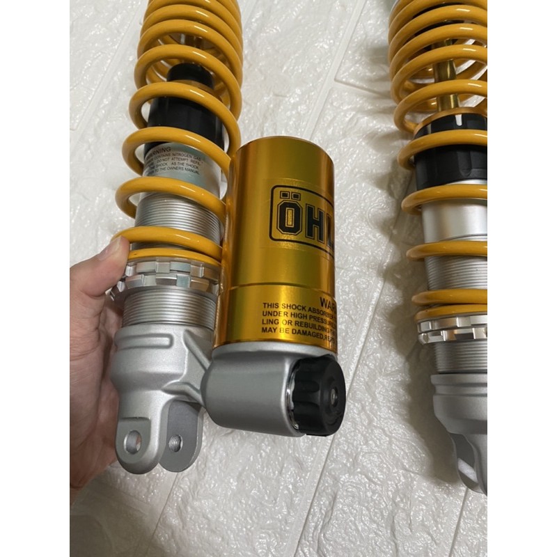 Phuộc nhún sau Ohlins bình dầu dưới cho các xe tay ga Ab Novo 4-5-6 PCX NVX Dylan ...