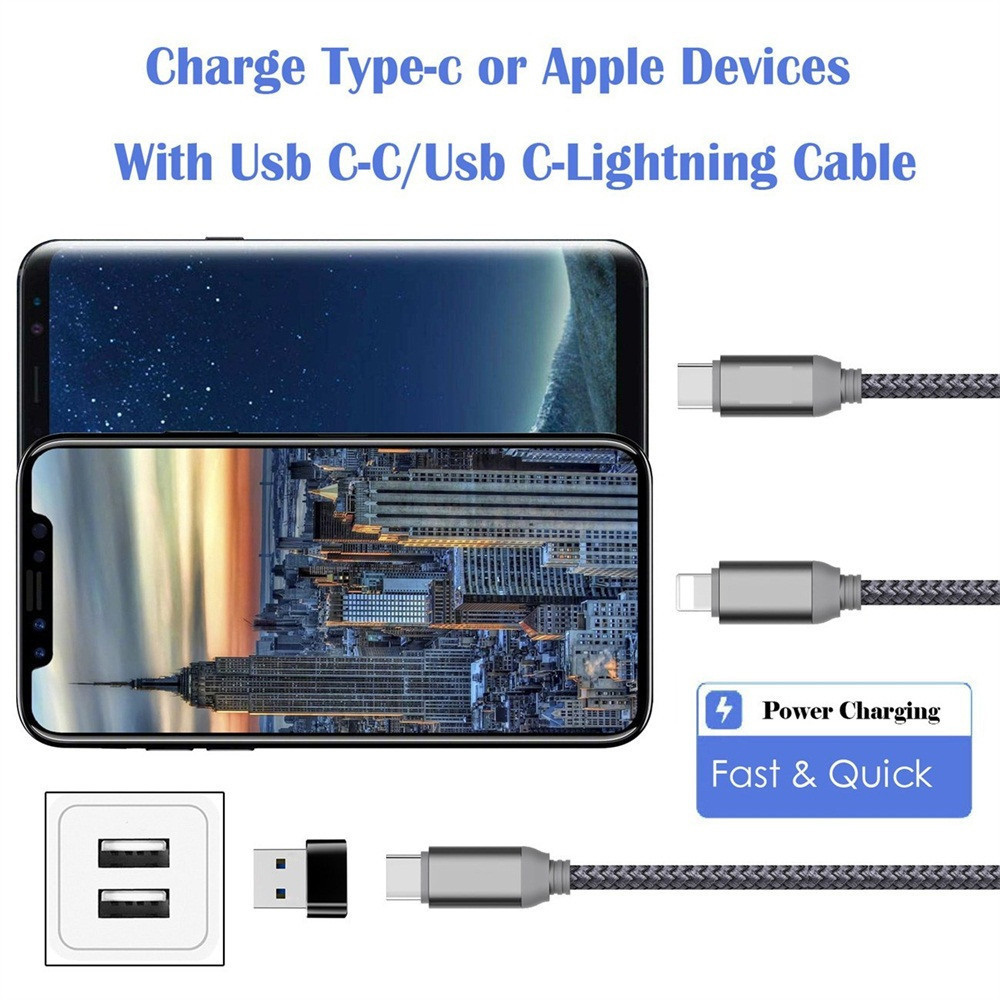 USB Male to Type-C Adapter For iPhone12 charge Adapter Converter