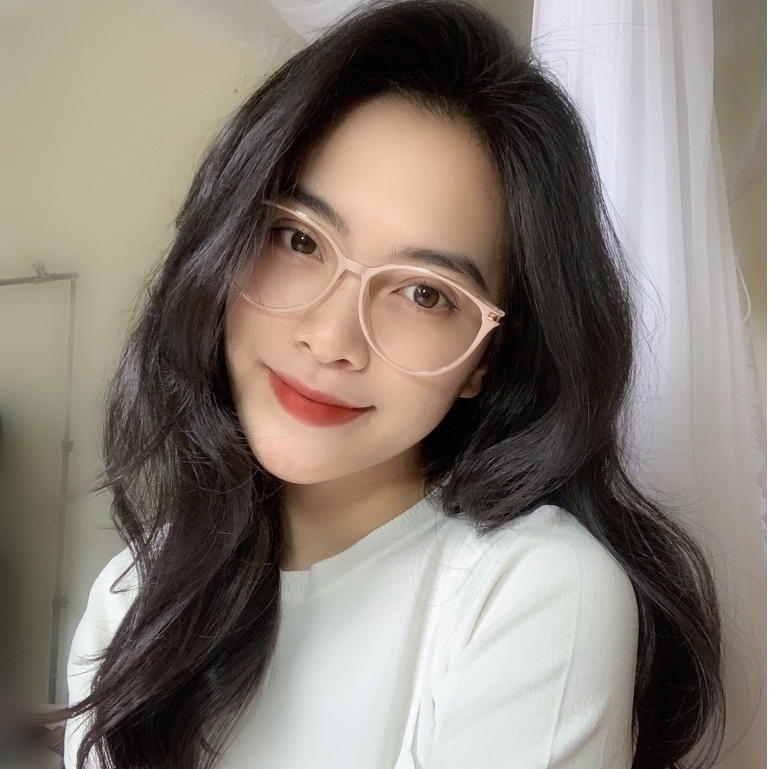 Kính mắt mèo nữ LILYEYEWEAR đeo giả cận phụ kiện thời trang 87135