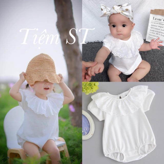 Bodysuit cotton mềm mịn cho bé yêu