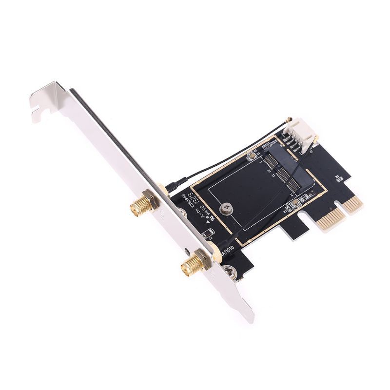 Thẻ Chuyển Đổi Không Dây Pcie-1X Sang Ngff-Ekey Pcie Cho Laptop PC Wifi Wlan