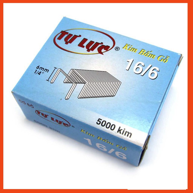 Hộp 5000 ghim bấm gỗ tự lực 16/6