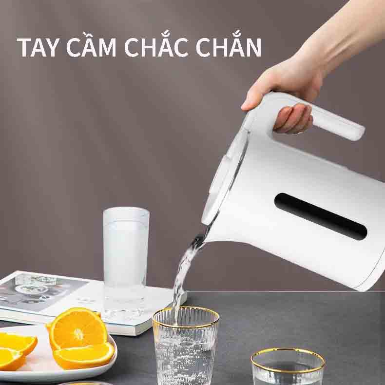 Ấm Siêu Tốc INOX 3 Lớp SUTAI - 2.3L - chất liệu Inox 304, sôi nhanh T2 [Bảo Hành 3 Tháng] | BigBuy360 - bigbuy360.vn