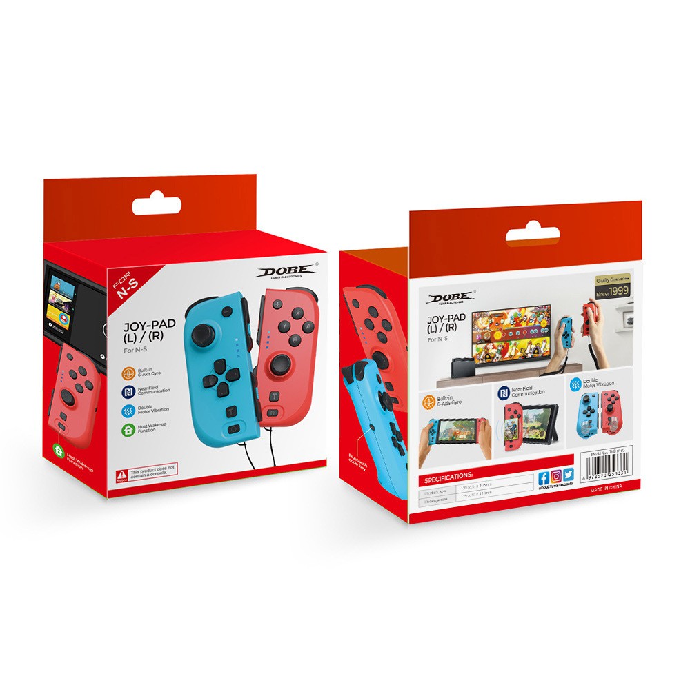 DOBE Bộ Điều Khiển Chơi Game Có Dây Đeo Tay Tns-0163