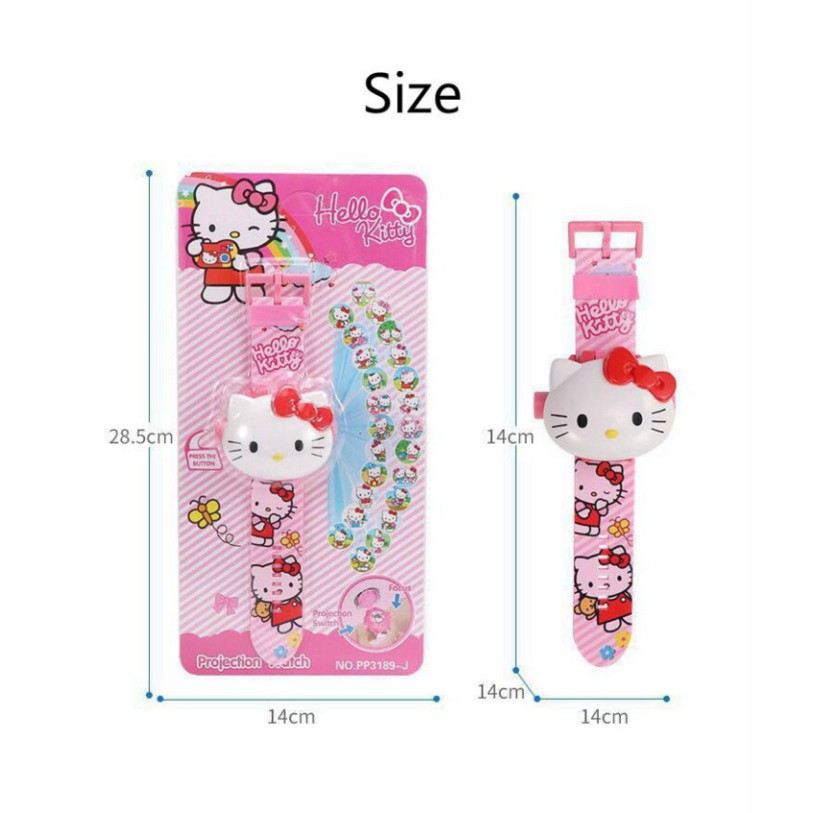 Đồng hồ điện tử chiếu hình 3D cho bé- Đồng hồ chiếu 24 hình ảnh của nhân vật hoạt hình | BigBuy360 - bigbuy360.vn