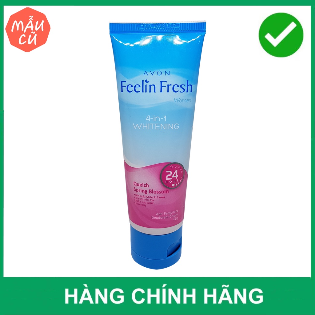 Kem Làm Trắng Nách, Khử Mùi 4 Tác Dụng Feelin Fresh Avon 60g