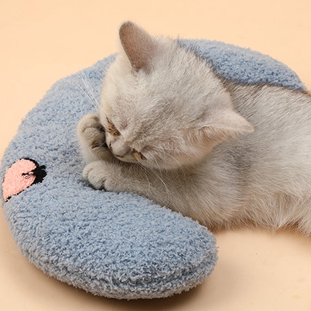 Gối Ngủ Mềm Mại Hình Chữ U Cho Thú Cưng