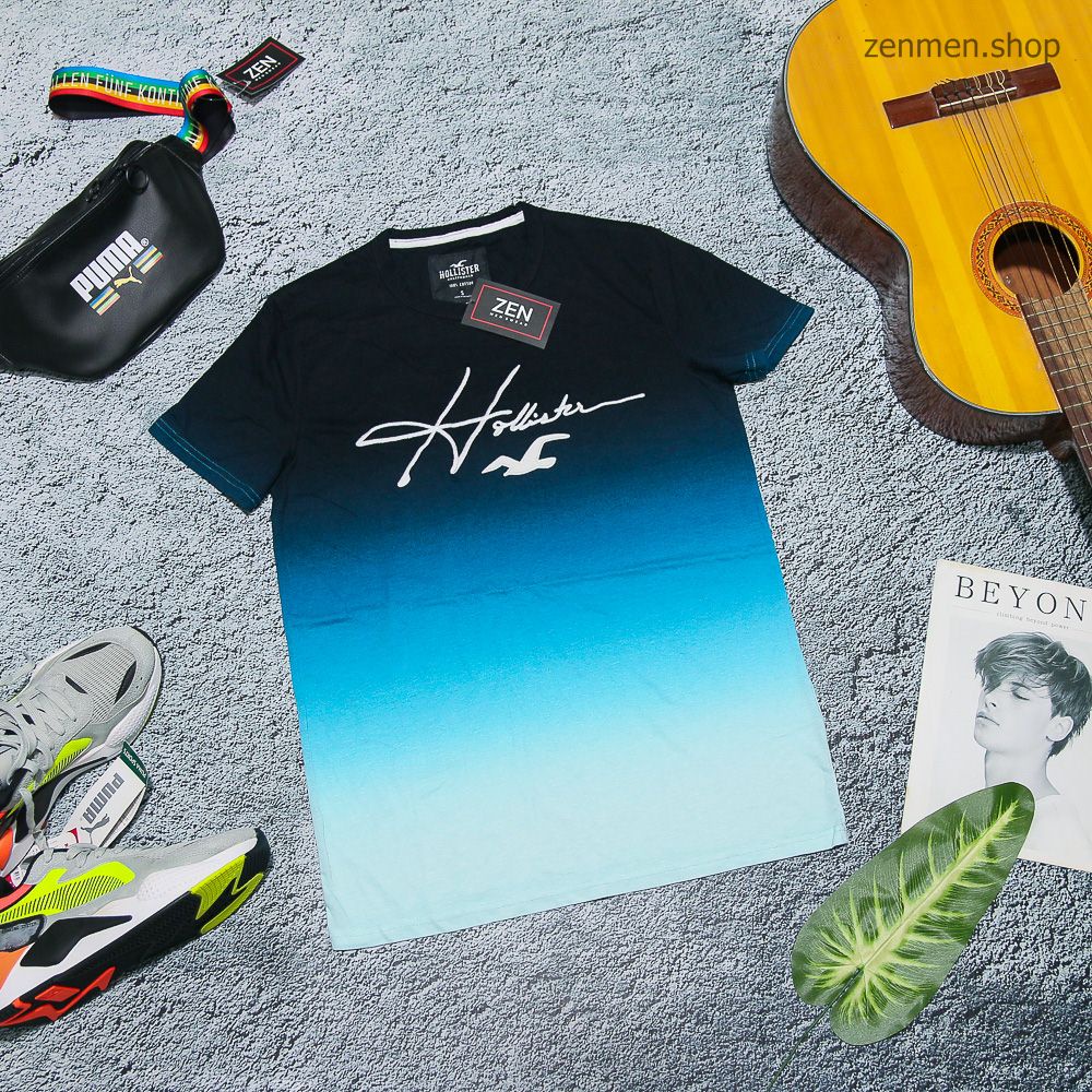 Áo Thun Nam Tay Ngắn 100% Cotton Hollister Xuất Dư Xịn Chính Hãng Rất Nhiều Mẫu Hot