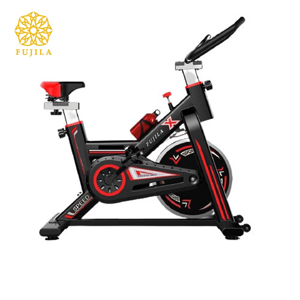 Xe đạp tập tập thể dục tại nhà FUJILA X8 [BẢO HÀNH 3 NĂM] có đồng hồ đo cảm biến nhịp tim, huyết áp, calo