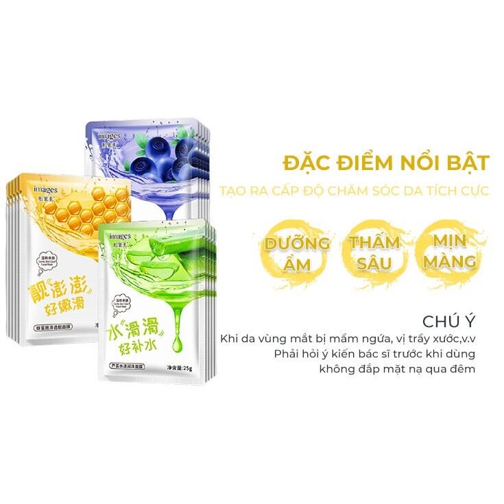 Mặt nạ chống lão hóa giấy dưỡng da trắng da giảm mụn dưỡng ẩm LUVELA MN11