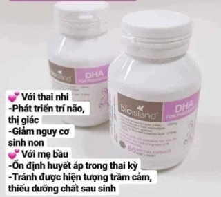Dha bioisland cho mẹ bầu