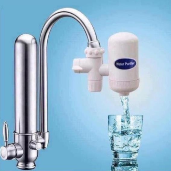 Đầu lọc nước tại vòi, Lõi Lọc 4 tầng xử lý sạch cặn bẩn