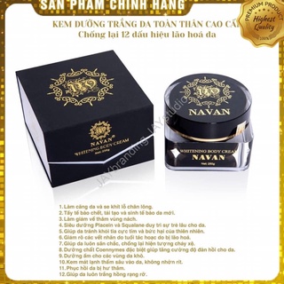 Kem body dưỡng trắng da Cốt Navan