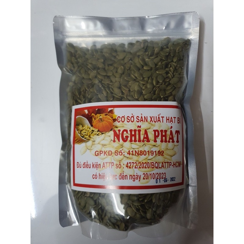 1kg Hạt Bí Ruột - Nhân Hạt Bí Xanh - nguyên liệu làm bánh