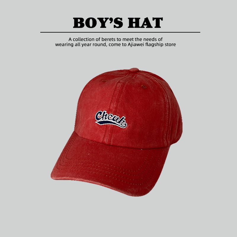 Mũ Lưỡi Trai Màu Đen Phong Cách Nhật Bản Thời Trang Xuân Thu Cho Nam