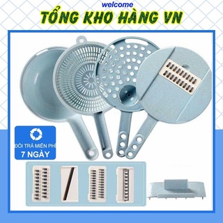 Bộ dụng cụ nạo rau củ quả lúa mạch đa năng-đồ nạo củ-cắt gọt rau - dụng cụ nạo 2021
