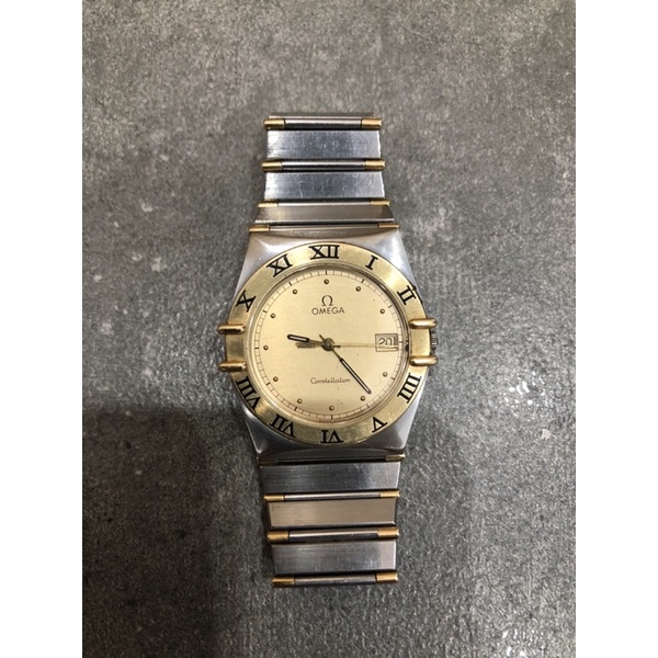 ~.~ĐỒNG HỒ 2HAND NAM Omega Constellation Quartz - 18k GOLD-SWISS MADE