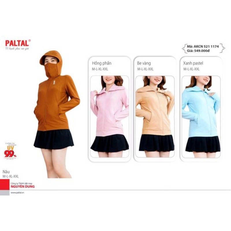 Áo khoác chống nắng Paltal