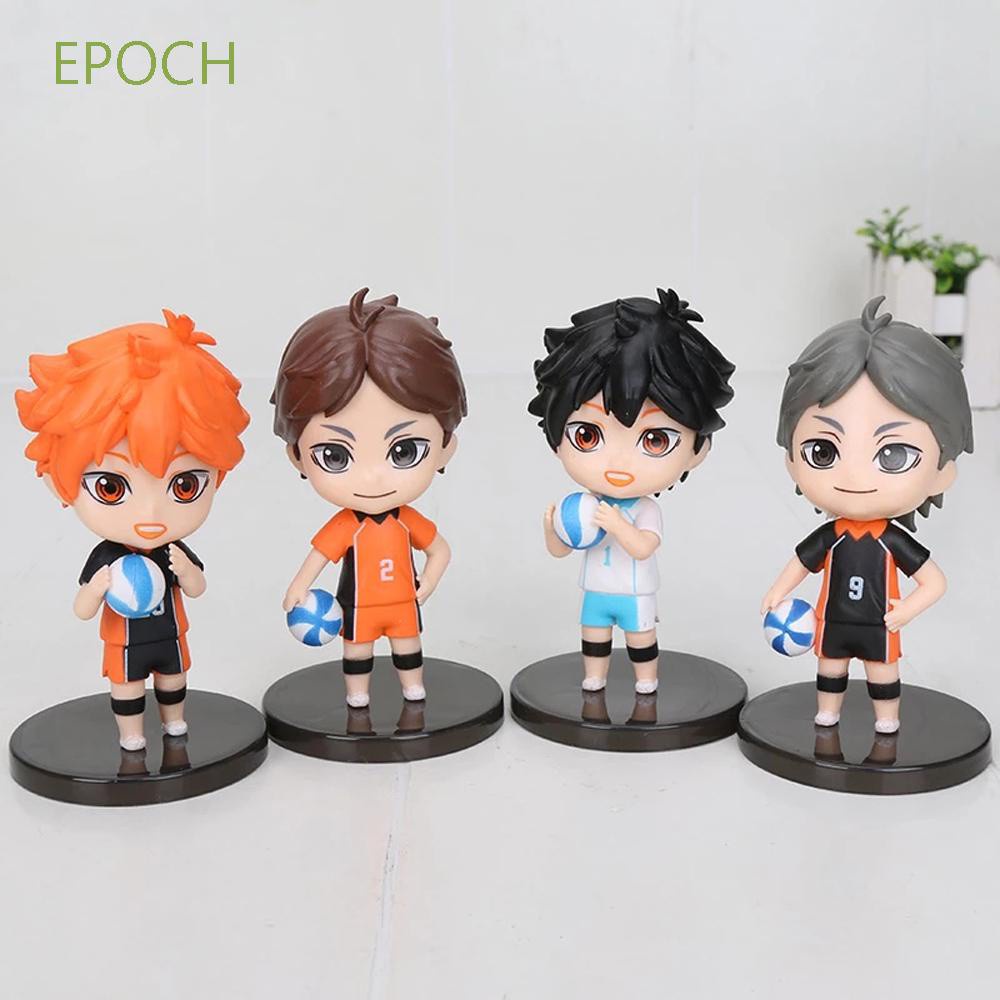 Epoch Set 4 Mô Hình Nhân Vật Phim Hoạt Hình Tobio Kageyama Haikyuu 10cm Bằng Pvc