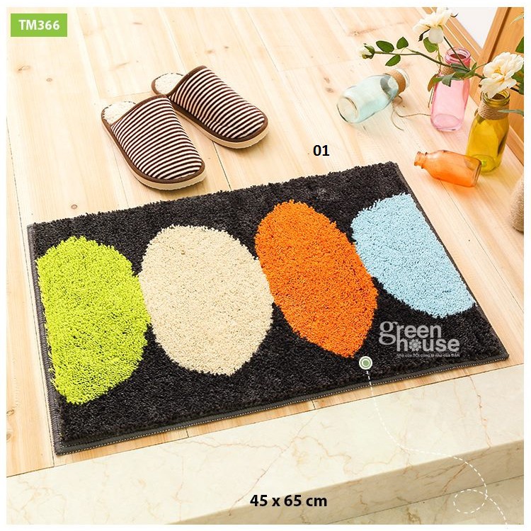 THẢM TOLLET LÔNG LEN KT 45X65CM