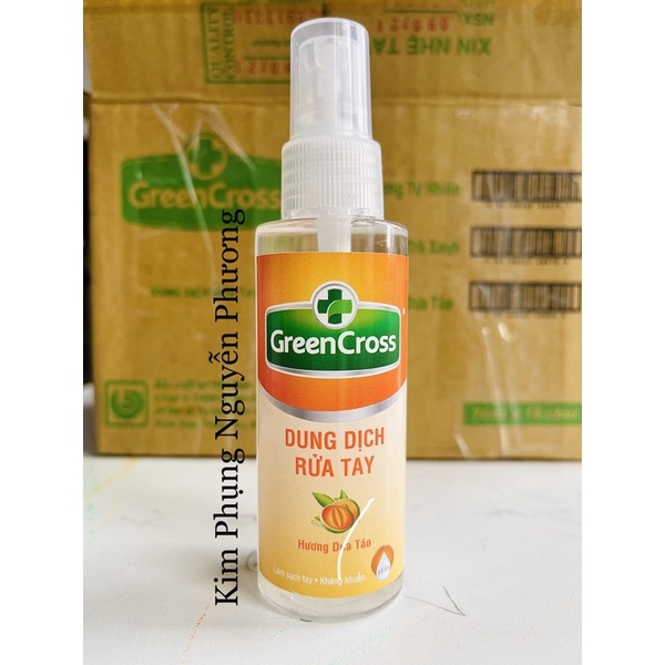 1 chai nước rửa tay khô diệt khuẩn GreenCross dạng xịt | BigBuy360 - bigbuy360.vn