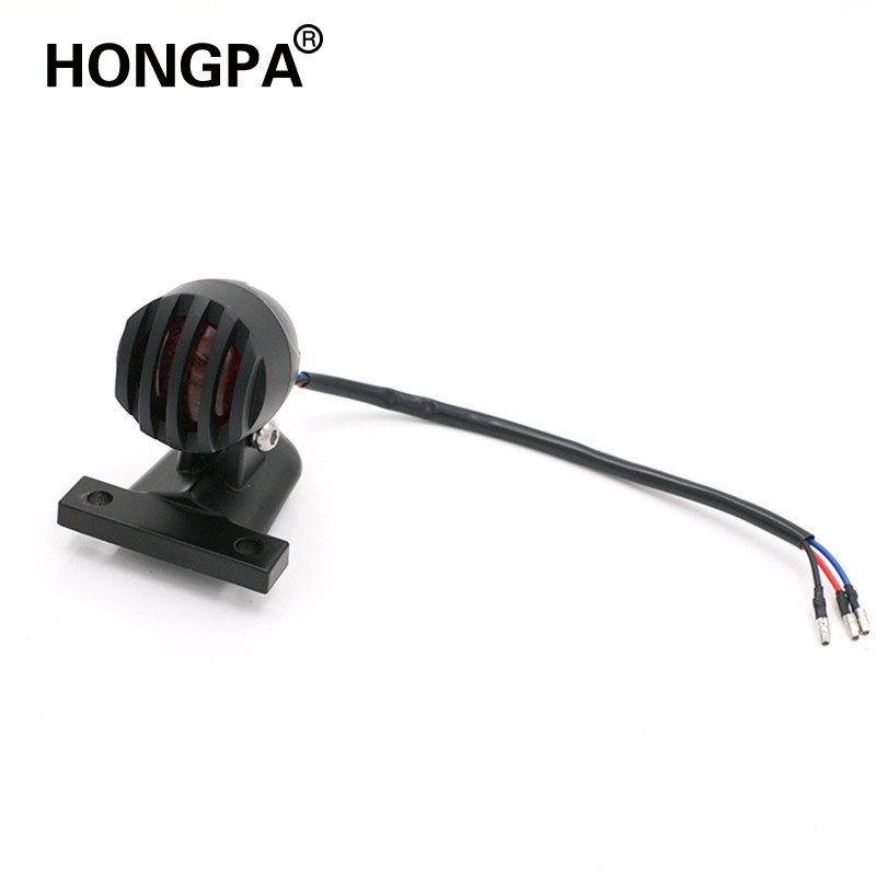 Đèn Đuôi Xe Mô Tô 12V Kèm Vỏ Lưới