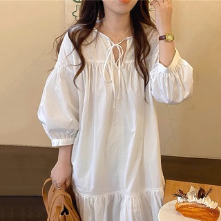 Đầm suông đuôi cá phong cách Hàn Quốc