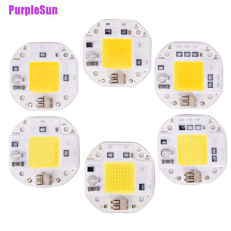 PurpleSun 100W 70W 50W 220V COB LED Chip for Spotlight Floodlight LED Light Beads Aluminum