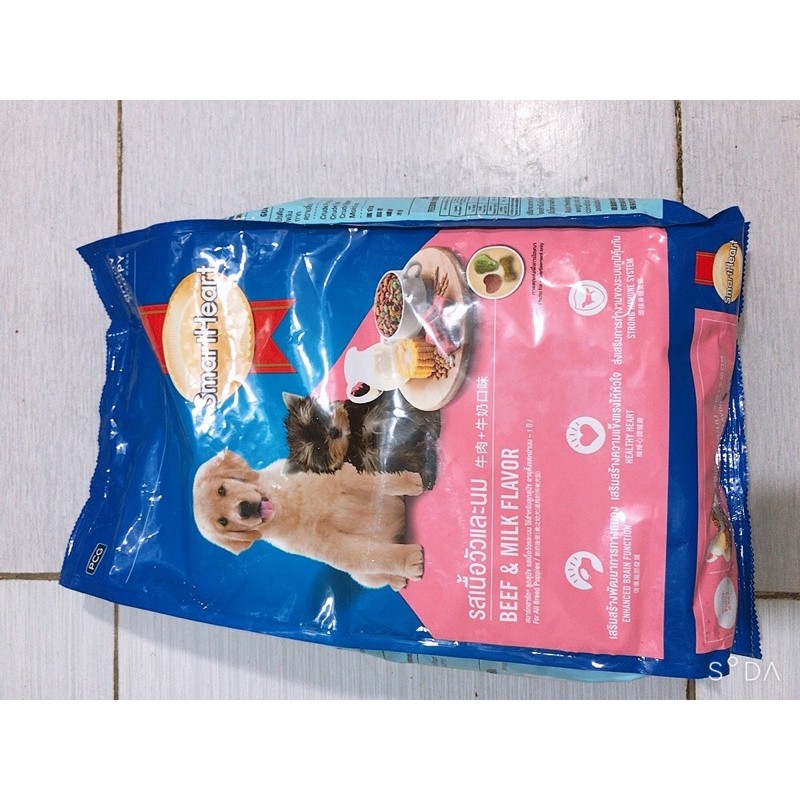 Thức ăn cho chó con Smart Heart Puppy 3kg