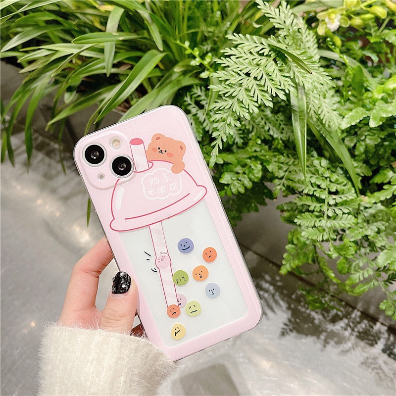 Ốp điện thoại cho Iphone Samsung Vsmart Oppo Huawei Xiaomi Vivo Nokia Realme Poco Redmi CARTOON 21 Yumi Case
